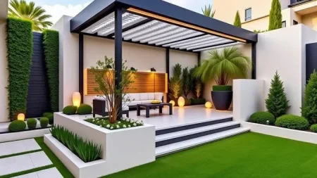 برجولات جلسات خارجية للحدائق والأسطح – راحة وأناقة في مكان واحد بجدة